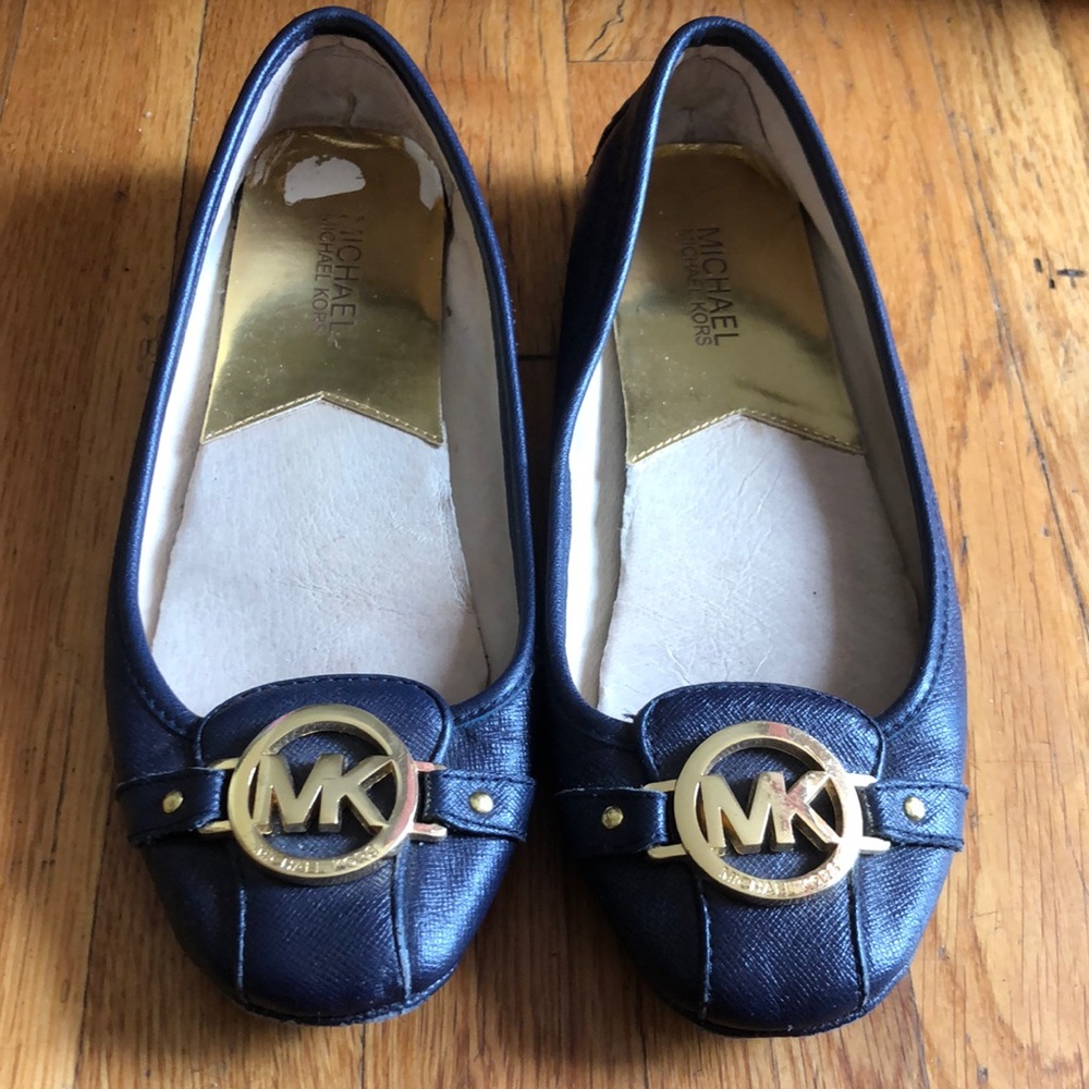 Micheal Kors Flats- Size 8, Navy
